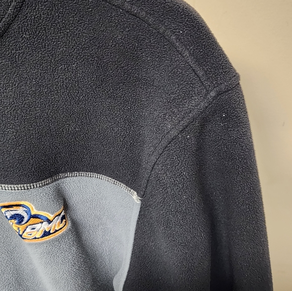 North and Acrux Adult Large Blue Mountain College Toppers Full Zip Fleece Jacket - Picture 2 of 9